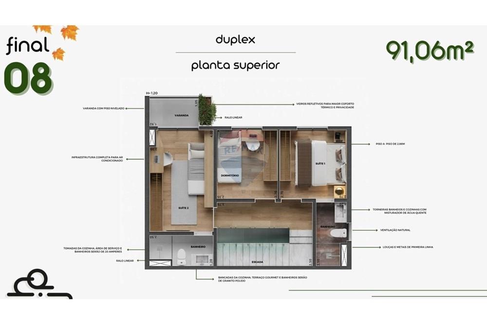  - LANÇAMENTO, Apartamentos DUPLEX e TRIPLEX, Conodomio com lazer completo e Moderno a poucos passos do Parque Celso Daniel