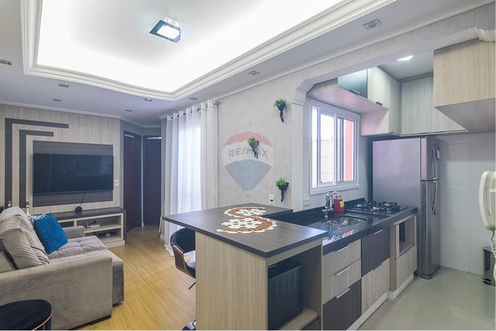 Apartamento à venda com 2 quartos, 43.25m² - Jardim Las Vegas,Santo André 